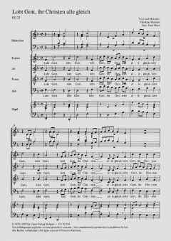 Lobt Gott, ihr Christen alle gleich (Paul Horn) 