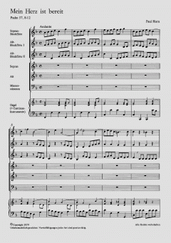 Mein Herz ist bereit (Paul Horn) 