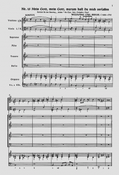 Mein Gott, warum hast du mich verlassen (Wolfgang Briegel) 