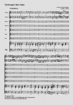 Danksaget dem Vater (Johann Rosenmüller) 