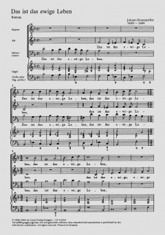 Das ist das ewige Leben (Johann Rosenmüller) 