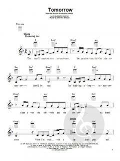 Tomorrow von Charles Strouse 