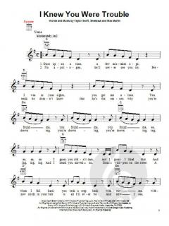 I Knew You Were Trouble von Taylor Swift 