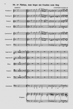 Alleluja, man singet mit Freuden (Johann Schelle) 