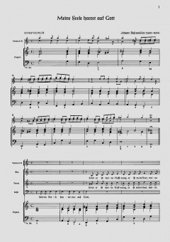 Meine Seele harret auf Gott (Johann Rosenmüller) 
