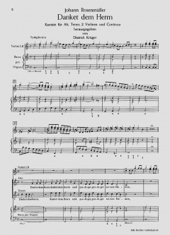 Danket dem Herrn und prediget (Johann Rosenmüller) 