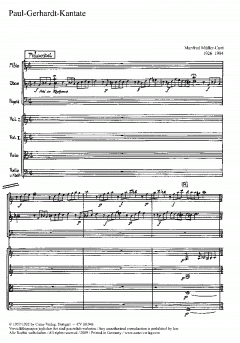 Paul-Gerhardt-Kantate (Manfred Müller-Cant) 