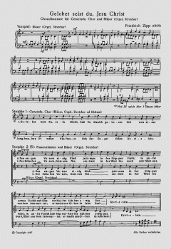 Gelobet seist du, Jesu Christ (Friedrich Zipp) 