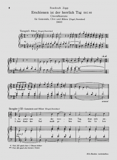 Erschienen ist der herrlich Tag (Friedrich Zipp) 