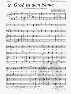 Groß ist dein Name 