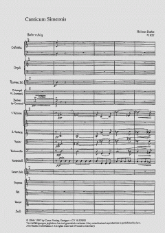 Canticum Simeonis (Helmut Barbe) 