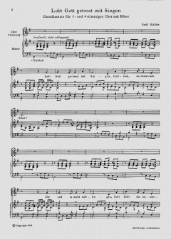 Lobt Gott getrost mit Singen (Emil Kübler) 