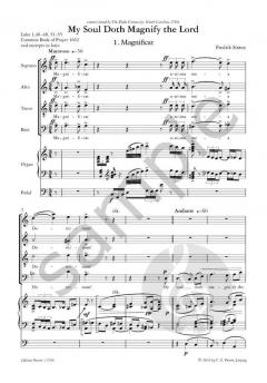 My Soul Doth Magnify the Lord von Fredrik Sixten 