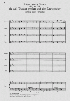 Ich will Wasser giessen (Philipp Heinrich Erlebach) 