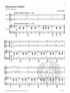 City Snapshots Flute - Klavierbegleitung von James Rae 