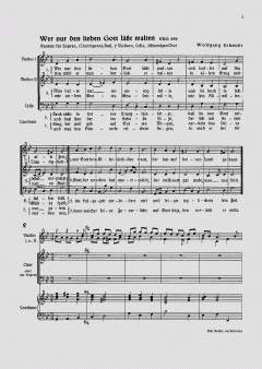 Wer nur den lieben Gott lässt walten (Wolfgang Schmidt) 