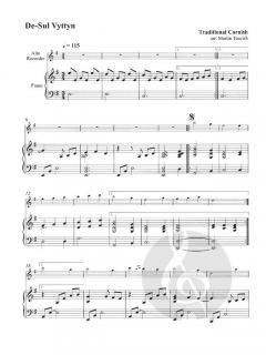 Celtic - Play Along Alto Recorder 