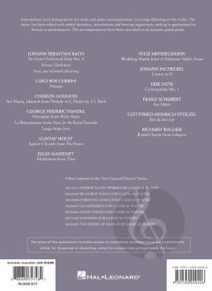 Wedding Music for Classical Players: Violin and Piano im Alle Noten Shop kaufen