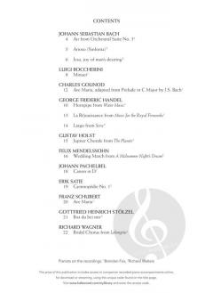 Wedding Music for Classical Players: Cello and Piano im Alle Noten Shop kaufen