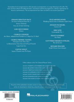 Wedding Music for Classical Players: Cello and Piano im Alle Noten Shop kaufen