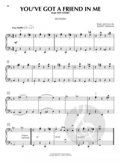 Favorite Disney Songs for Piano Duet 