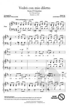 Vedro Con Mio Diletto von Antonio Vivaldi 