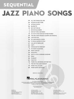 Sequential Jazz Piano Songs 