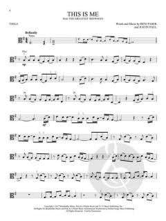 Songs from A Star Is Born, La La Land and The Greatest Showman 