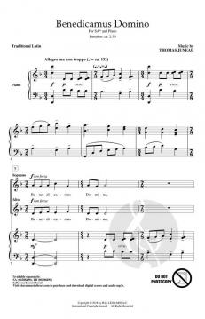 Benedicamus Domino von Thomas Juneau 