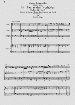 Ein Tag in deinen Vorhöfen (Johann Rosenmüller) 