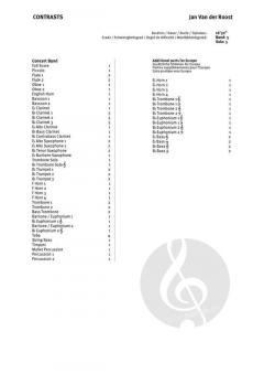 Contrasts von Jan van der Roost 