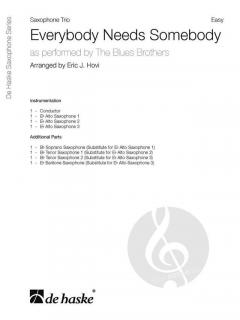 Everybody Needs Somebody von The Blues Brothers 