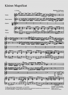 Meine Seele erhebt den Herren (Georg Melchior Hoffmann) 