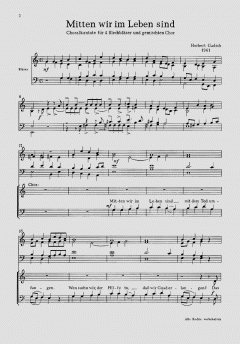 Mitten wir im Leben sind (Herbert Gadsch) 