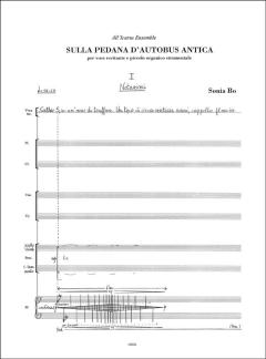 Sulla pedana d'autobus antica 