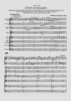 Christ ist erstanden (Diethelm Kaufmann) 