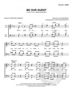 Be Our Guest von A. Menken 