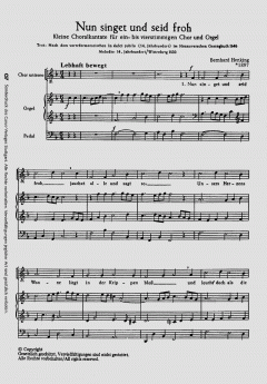 Nun singet und seid froh (Bernhard Henking) 