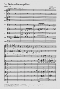 Das Weihnachtsevangelium (Adolf Brunner) 