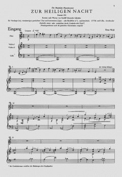 Zur heiligen Nacht (Erna Woll) 