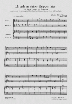 Ich steh an deiner Krippen hier 