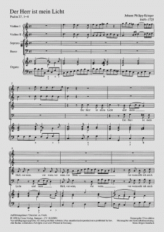 Der Herr ist mein Licht (Johann Philipp Krieger) 