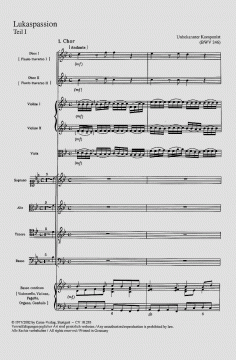 Lukaspassion BWV246 