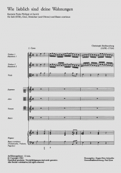 Wie lieblich sind deine Wohnungen (Christoph Stoltzenberg) 
