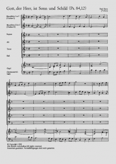 Gott, der Herr, ist Sonn und Schild (Paul Horn) 