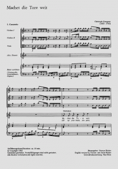 Machet die Tore weit (Christoph Graupner) 