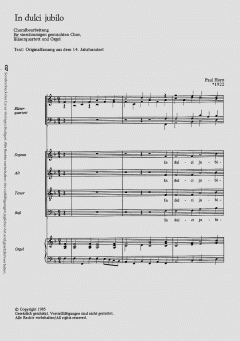 In dulci jubilo (Paul Horn) 
