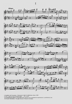 Duette op. 2 Heft 2 (Johann Joachim Quantz) 