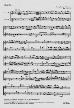 Telemann: Sechs Duette (Georg Philipp Telemann) 