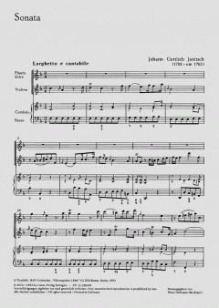 Sonata in F-Dur (Johann Gottlieb Janitsch) 